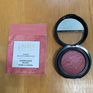 Laura Gellar Baked Blush-N-Brighten Marbleized Blush in Pink Buttercream